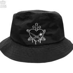 Hats & Caps>LISTEN FLAVOR Heart Planet Bucket Hat
