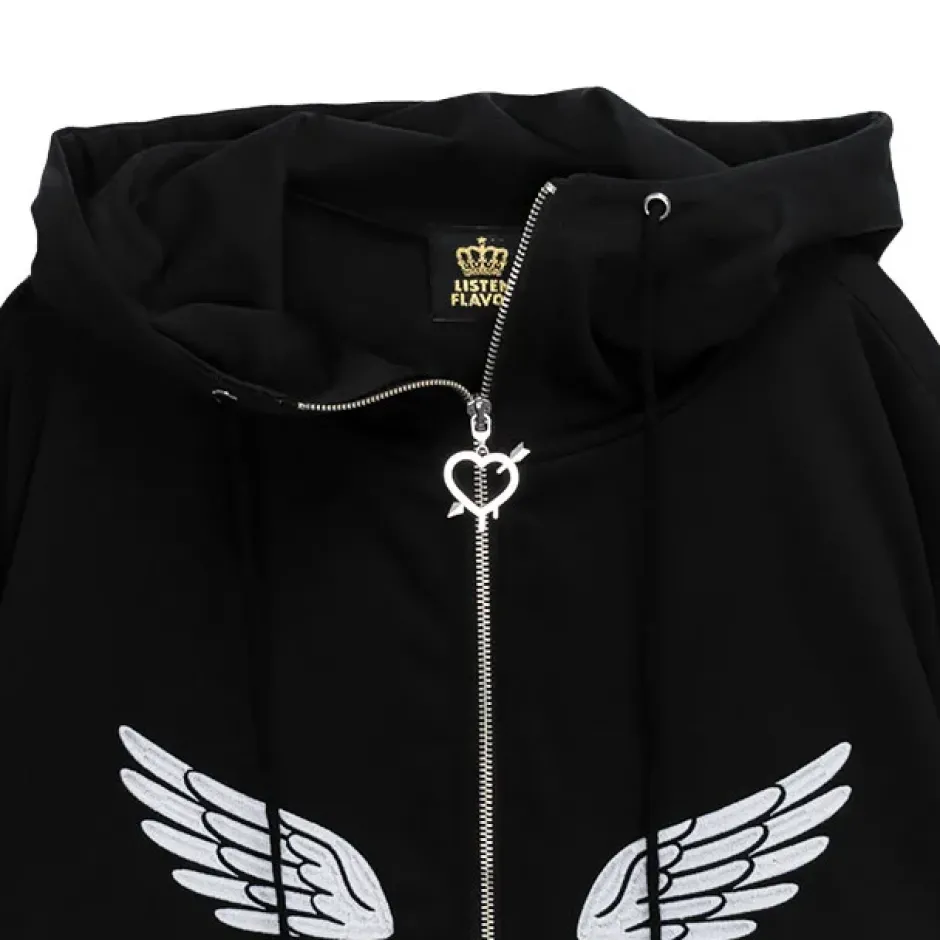 LISTEN FLAVOR Heavenly Jersey Hoodie