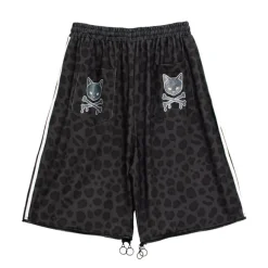 LISTEN FLAVOR Heisei Leopard 2-Way Separate Jersey Pants Outlet