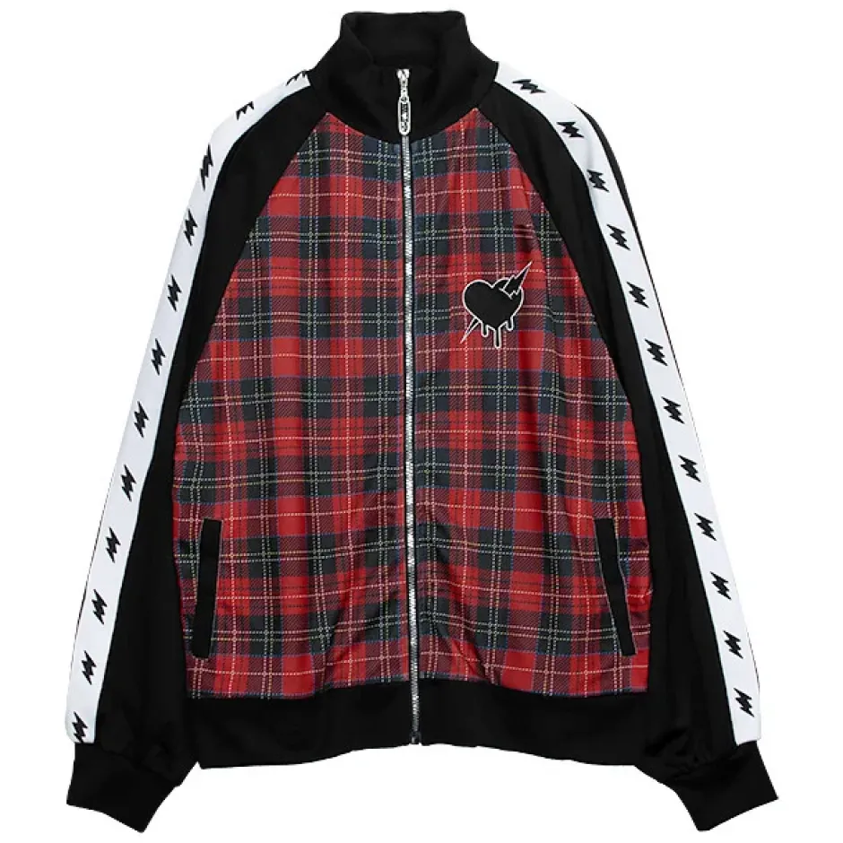 LISTEN FLAVOR Inazuma Zukkyun Check Jersey Discount