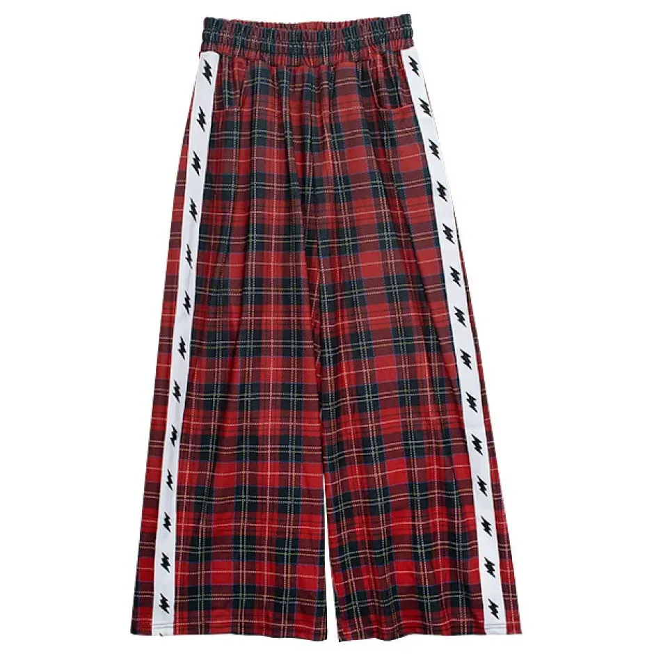 LISTEN FLAVOR Inazuma Zukkyun Check Jersey Shorts Hot