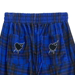LISTEN FLAVOR Inazuma Zukkyun Check Jersey Shorts Hot