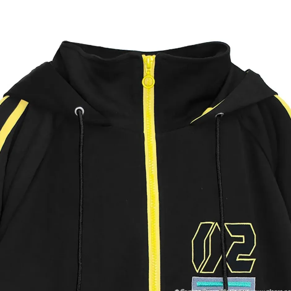 Jackets & Hoodies>LISTEN FLAVOR Kagamine Rin & Len Jersey Hoodie Black (Re-run)