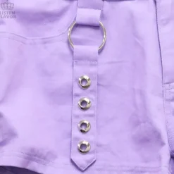 LISTEN FLAVOR Lace-Up Harness Belt Shorts Outlet