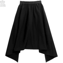 Bottoms>LISTEN FLAVOR Layered Hemline Skirt w/ Shorts