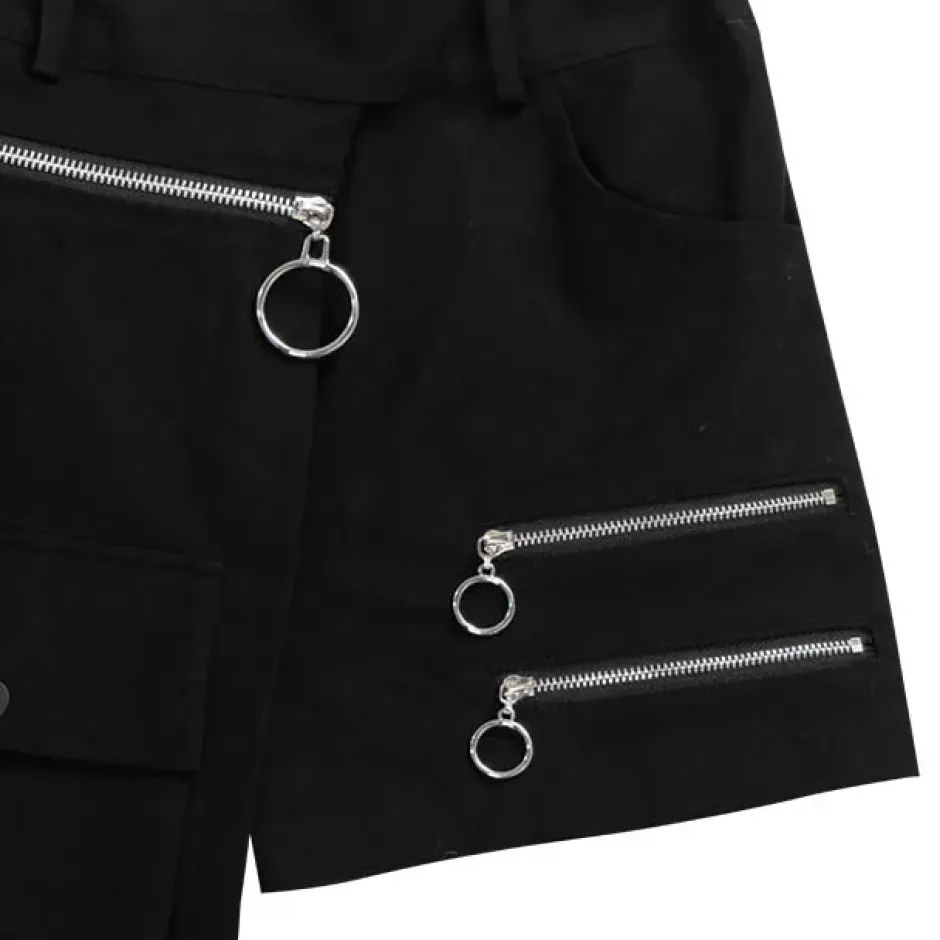 LISTEN FLAVOR Layered 2-Way Shorts New