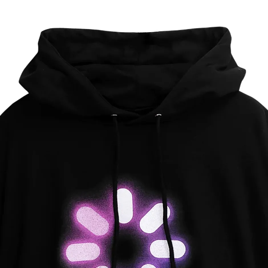 LISTEN FLAVOR LOADING Separate Sleeve Belt Cut Hoodie Outlet