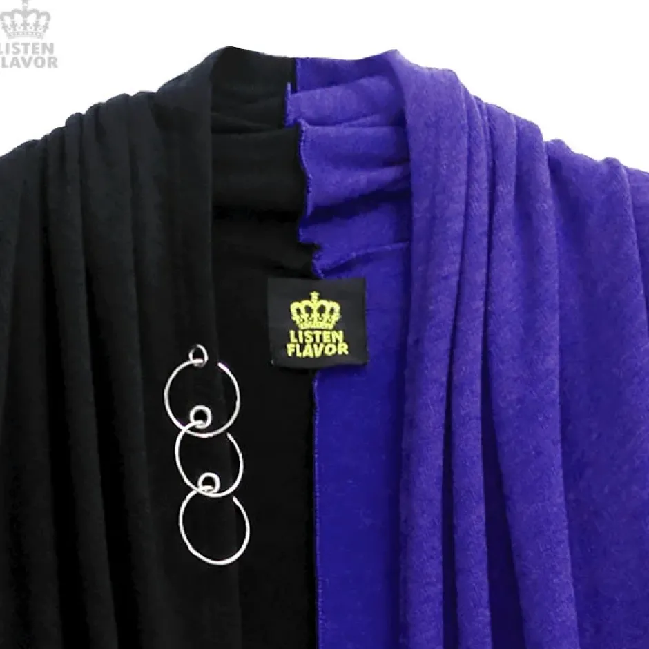 Jackets & Hoodies>LISTEN FLAVOR Long Knit Robe