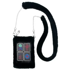 Bags & Wallets>LISTEN FLAVOR Mahjong Fur Shoulder Bag