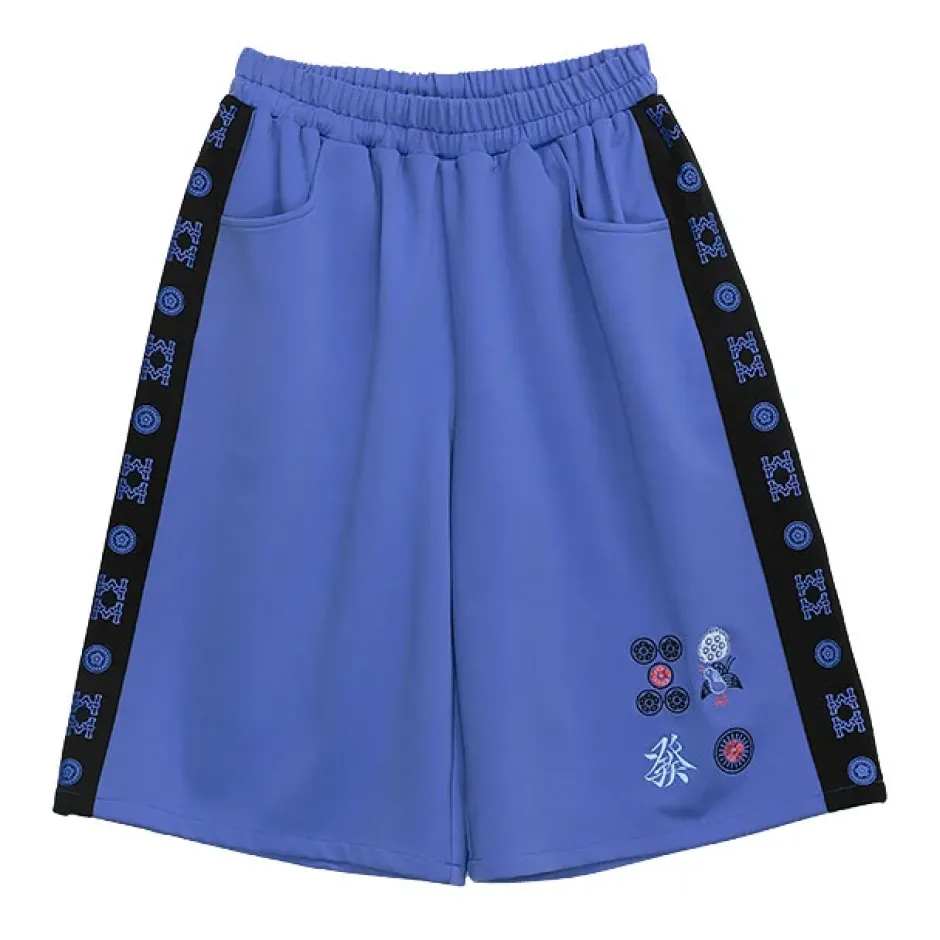 Bottoms>LISTEN FLAVOR Mahjong Jersey Shorts