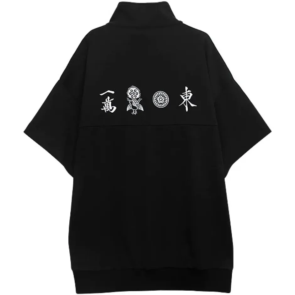 Jackets & Hoodies>LISTEN FLAVOR Mahjong Short Sleeve Jersey