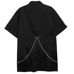 LISTEN FLAVOR Mahjong Short Sleeve Shirt w/ Harness Clearance