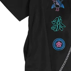 LISTEN FLAVOR Mahjong Short Sleeve Shirt w/ Harness Clearance
