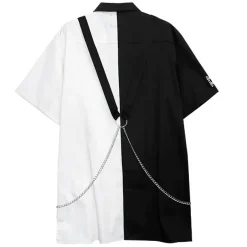 LISTEN FLAVOR Mahjong Short Sleeve Shirt w/ Harness Clearance