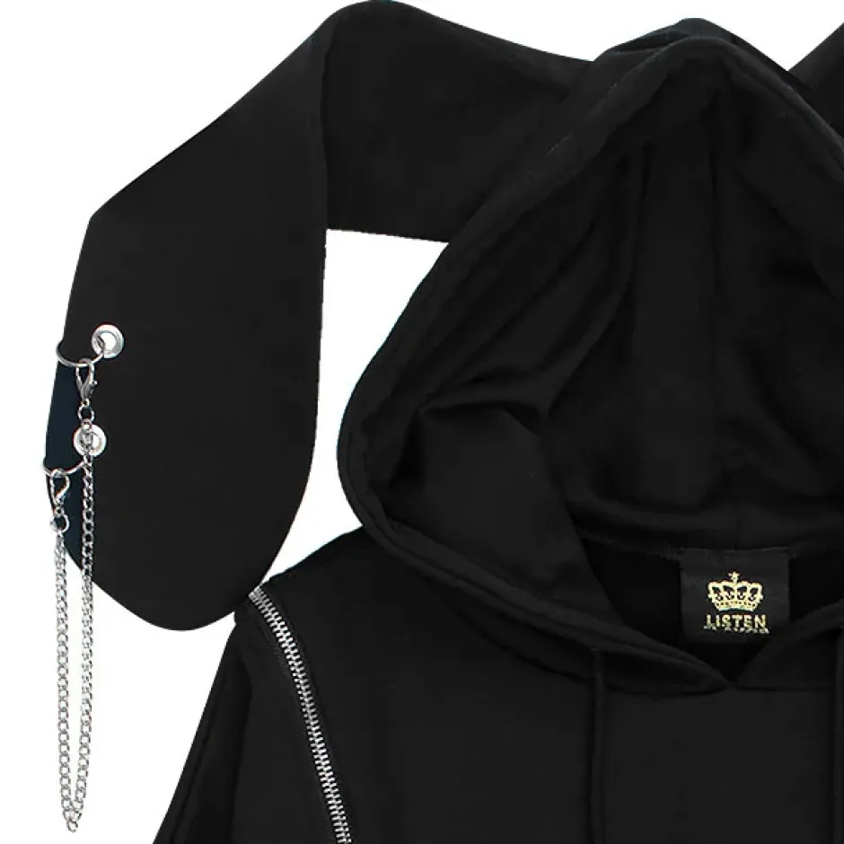 LISTEN FLAVOR Mahjong Usamimi Hoodie Online