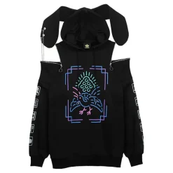 LISTEN FLAVOR Mahjong Usamimi Hoodie Online