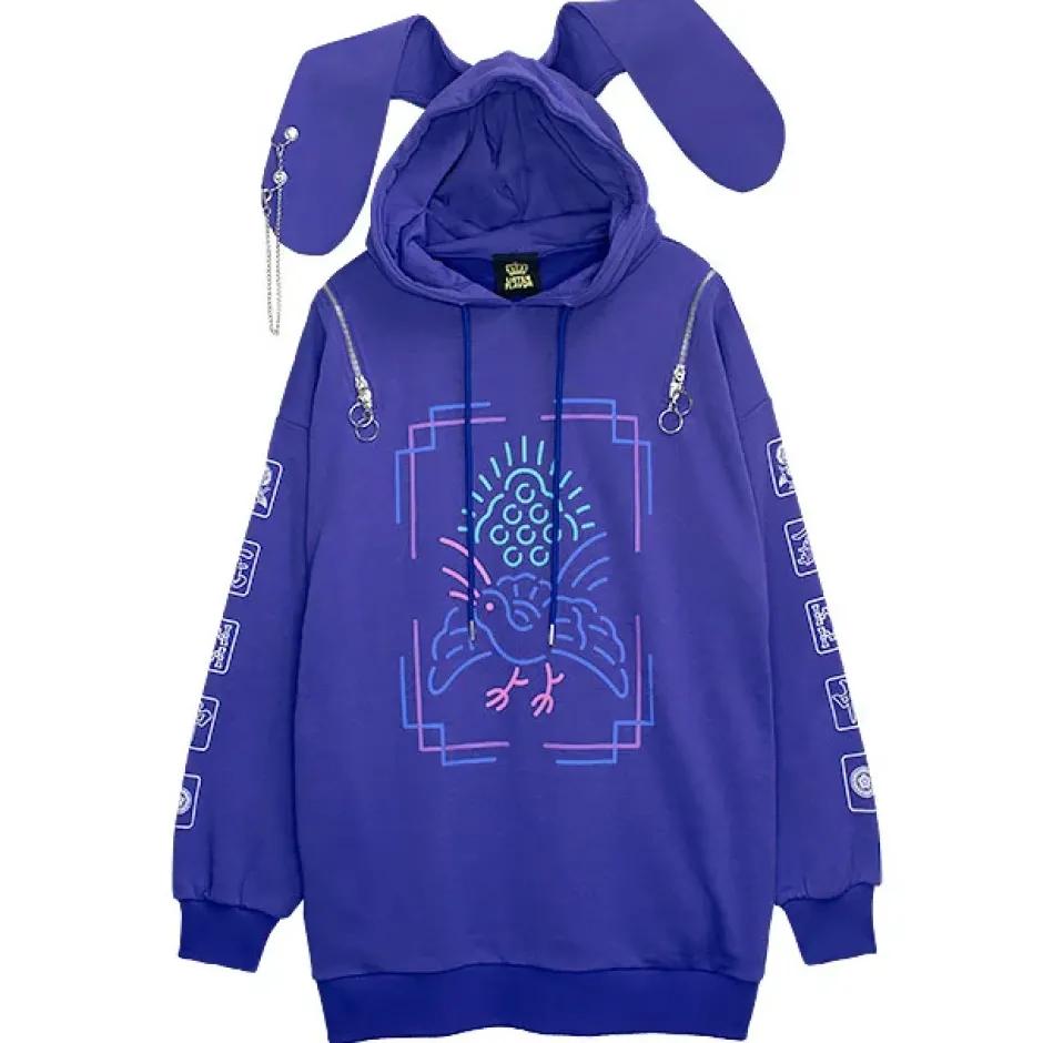 LISTEN FLAVOR Mahjong Usamimi Hoodie Online