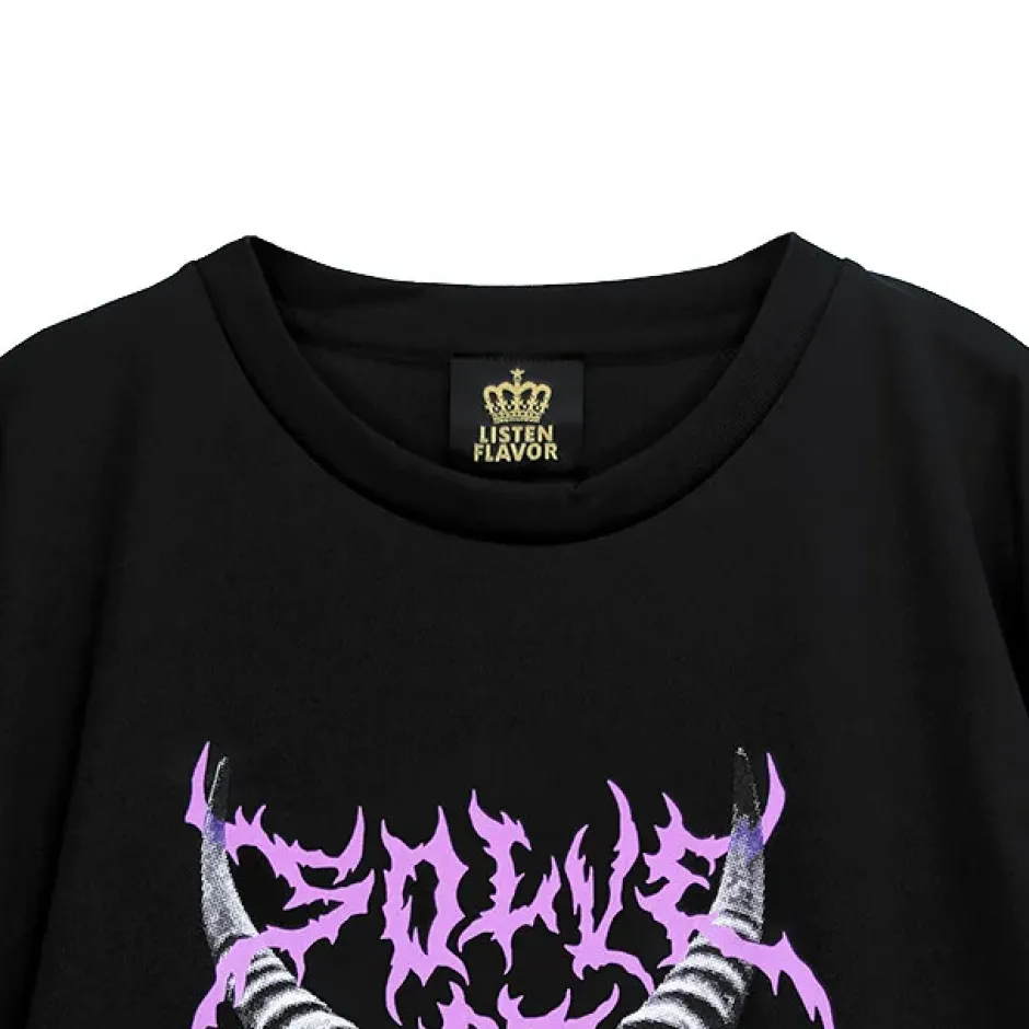 Tops>LISTEN FLAVOR Makai Neko Long Sleeve T-Shirt