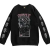 LISTEN FLAVOR Makai no Devil Cat Pullover Sale