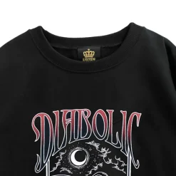 LISTEN FLAVOR Makai no Devil Cat Pullover Sale