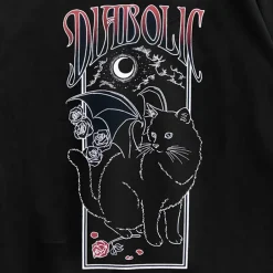 LISTEN FLAVOR Makai no Devil Cat Pullover Sale