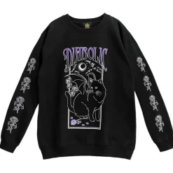 LISTEN FLAVOR Makai no Devil Cat Pullover Sale