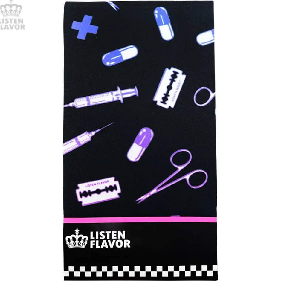 LISTEN FLAVOR Medical Pattern Knee-High Socks (Re-run) Best