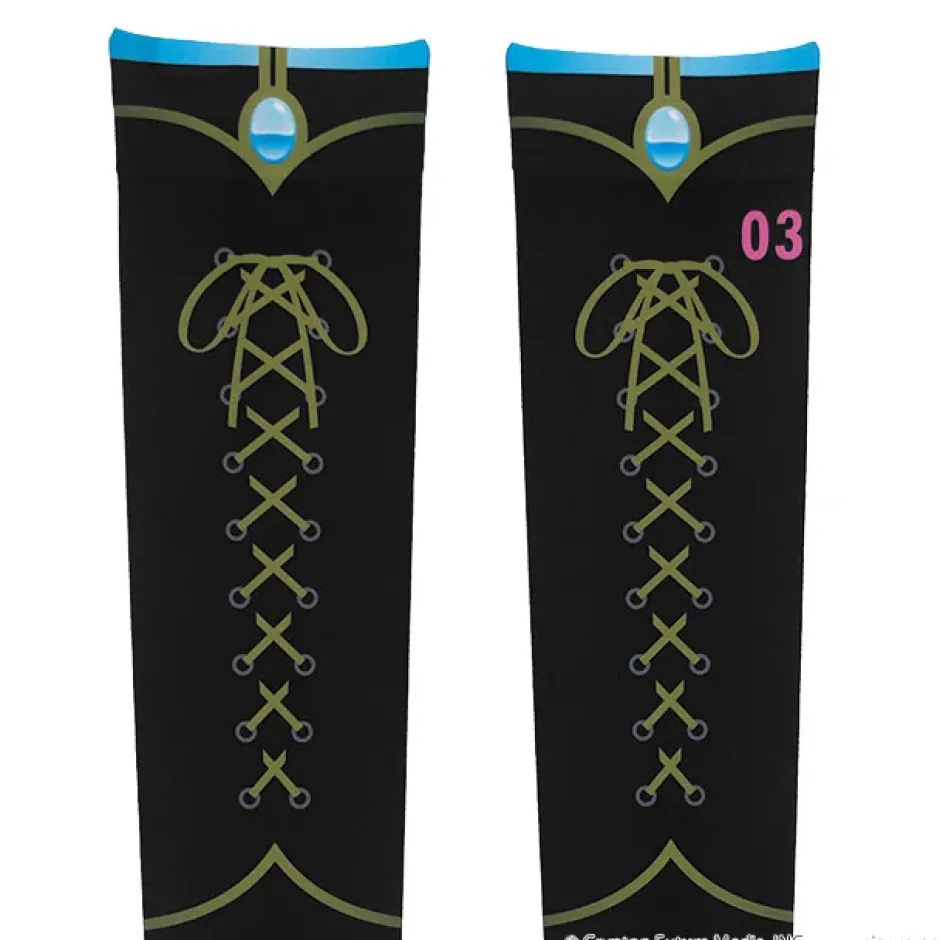 Footwear>LISTEN FLAVOR Megurine Luka Knee-High Socks Black