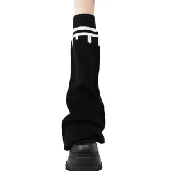 LISTEN FLAVOR Melty Line Knee-High Leg Warmers Best
