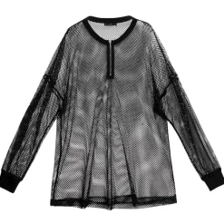 Jackets & Hoodies>LISTEN FLAVOR Melty Moon Mesh Pullover