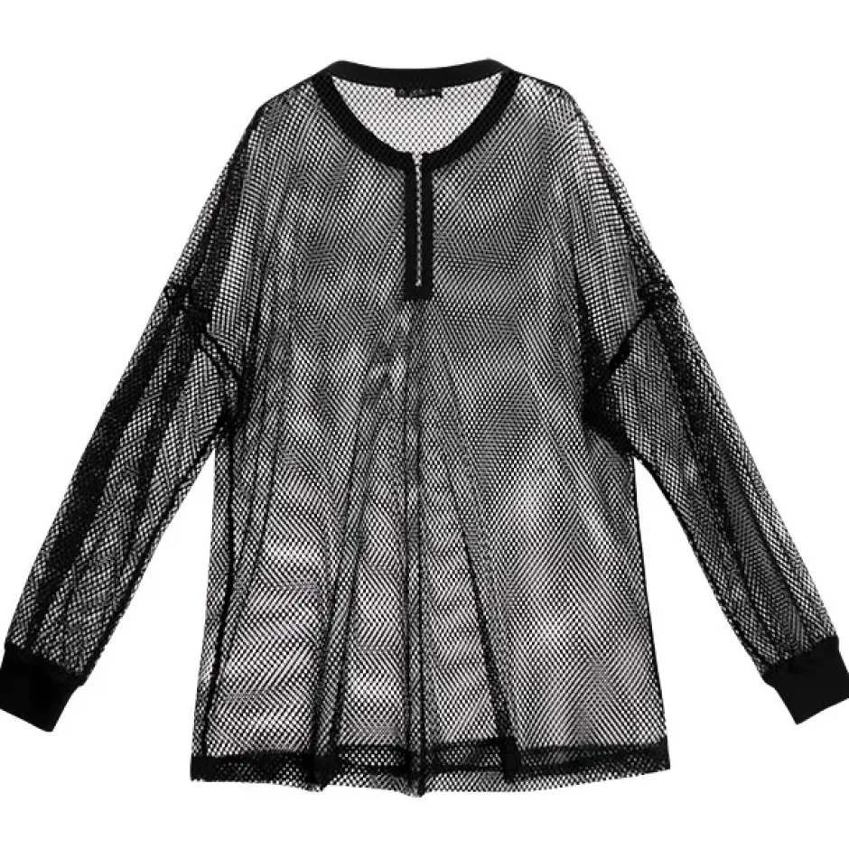 Jackets & Hoodies>LISTEN FLAVOR Melty Moon Mesh Pullover