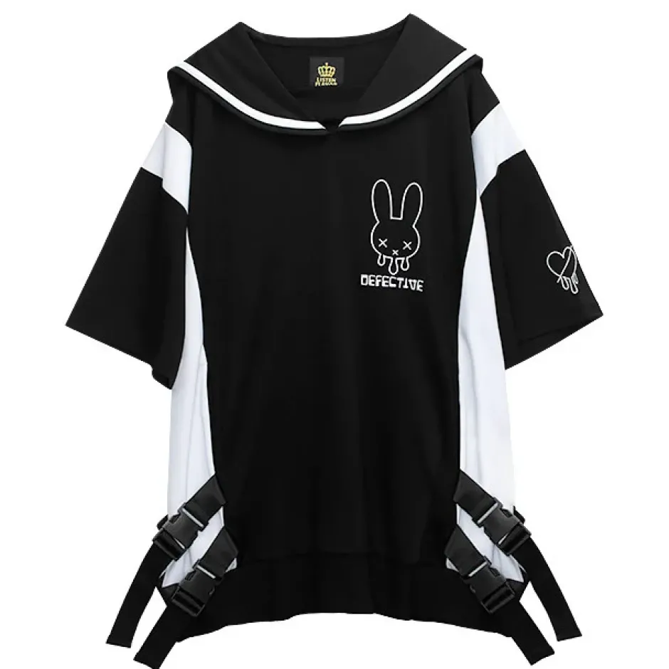 Jackets & Hoodies>LISTEN FLAVOR Melty Rabbit Sailor Jersey