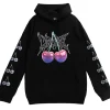 Jackets & Hoodies>LISTEN FLAVOR Metal Cherry Hoodie