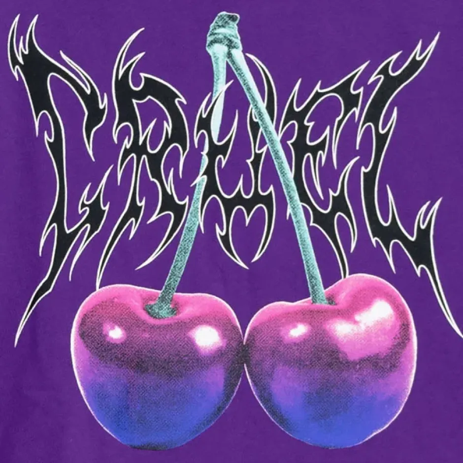 Jackets & Hoodies>LISTEN FLAVOR Metal Cherry Hoodie