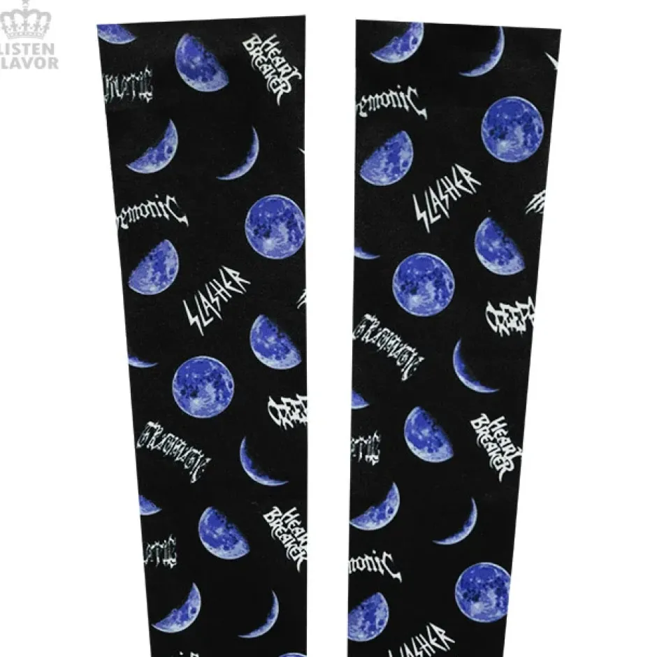 LISTEN FLAVOR Metal Moon Knee-High Socks Online