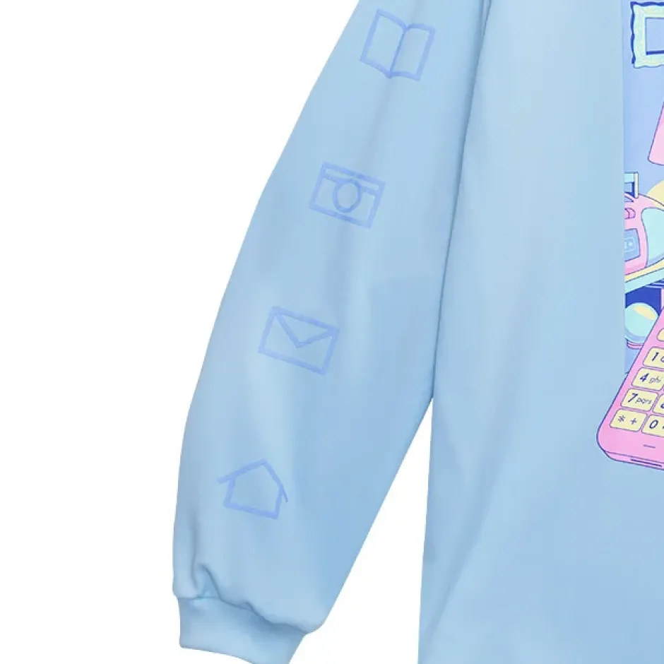 LISTEN FLAVOR Midnight Call Long Sleeve T-Shirt Outlet