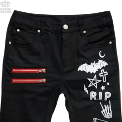 LISTEN FLAVOR Midnight Rockin' Skinny Jeans Best