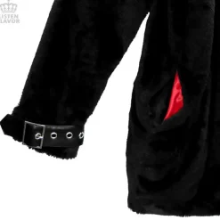 LISTEN FLAVOR Moonlight Faux Fur Blouson w/ Belt Clearance