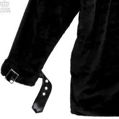 LISTEN FLAVOR Moonlight Faux Fur Blouson w/ Belt Clearance