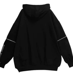 LISTEN FLAVOR Music Game Zip Sleeve 2-Way Hoodie Discount