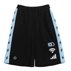 Bottoms>LISTEN FLAVOR Now Charging Jersey Shorts