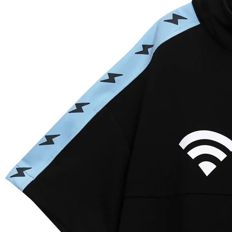 Jackets & Hoodies>LISTEN FLAVOR Now Charging Short Sleeve Jersey
