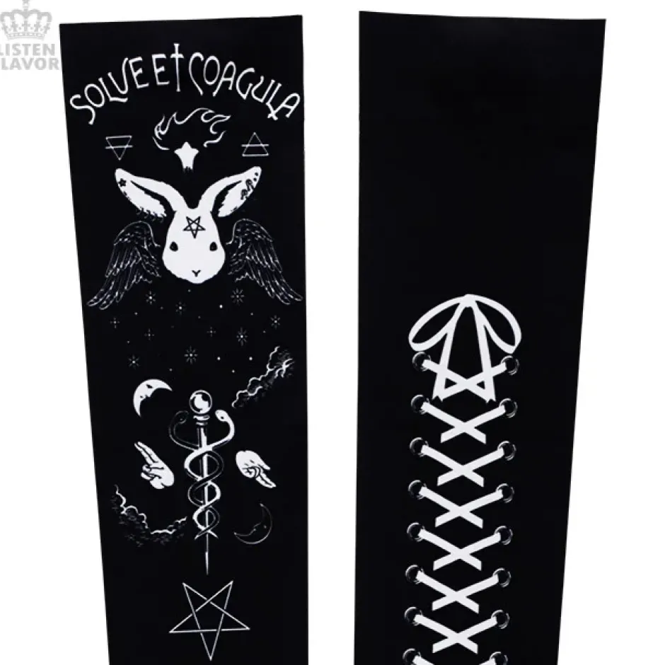 Footwear>LISTEN FLAVOR Occultic Knee-High Socks