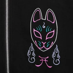 LISTEN FLAVOR Okitsune Sama Zip Hoodie Outlet