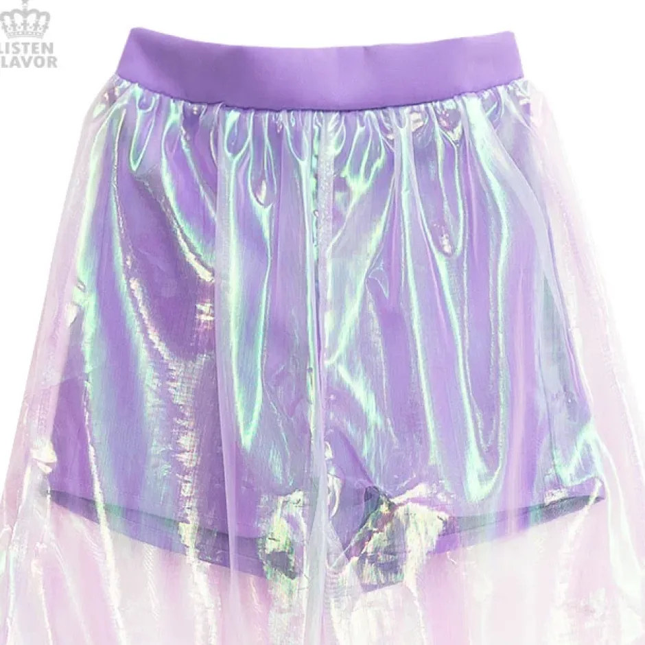 Bottoms>LISTEN FLAVOR Organdy Layered Pants