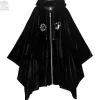 LISTEN FLAVOR Ouija Board Velour Hooded Poncho