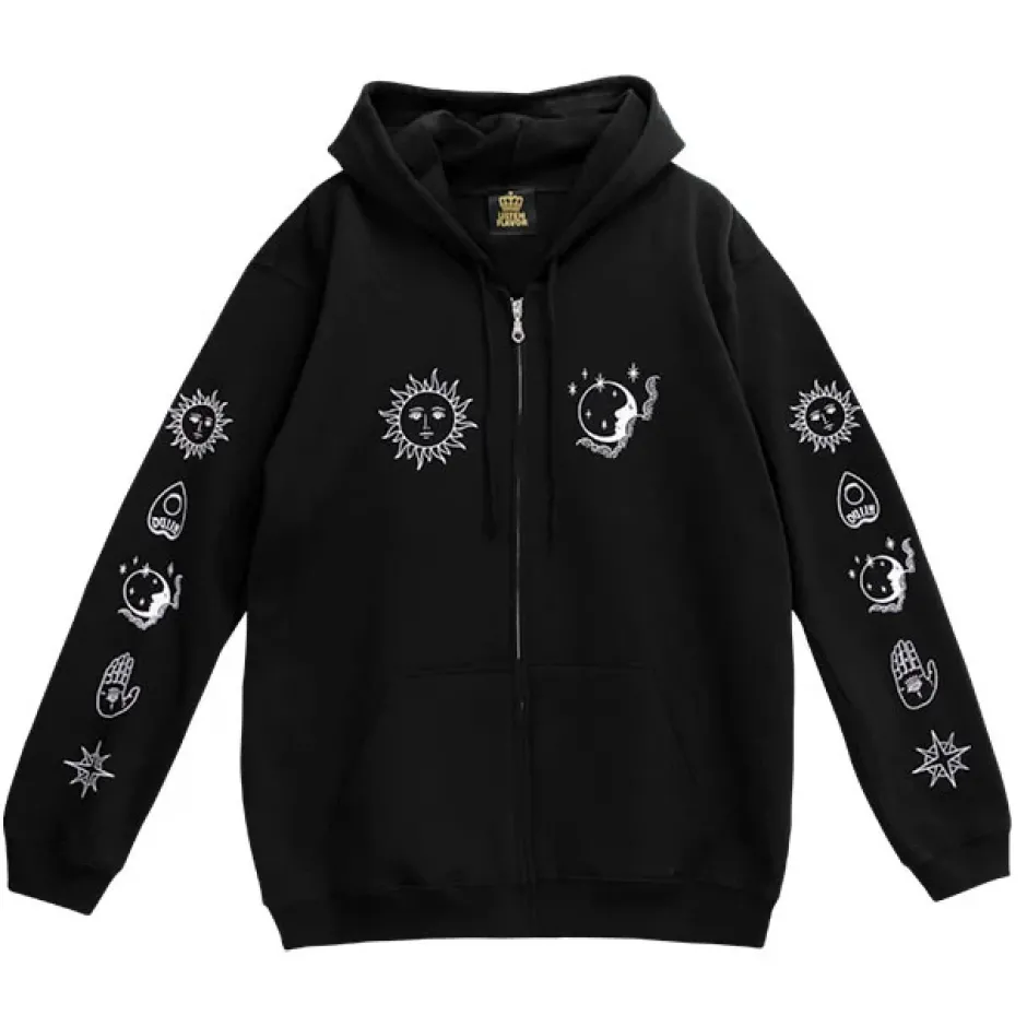 LISTEN FLAVOR Ouija Board Zip Hoodie Sale