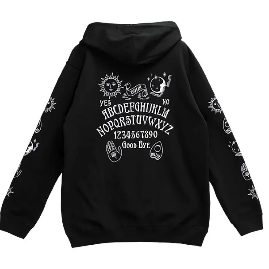 LISTEN FLAVOR Ouija Board Zip Hoodie Sale