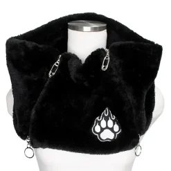 LISTEN FLAVOR Pad Fire Twin Zip Snood Black