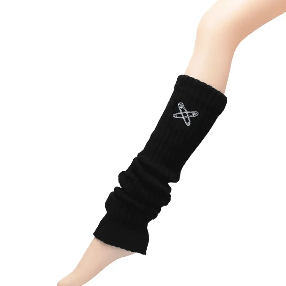 Footwear>LISTEN FLAVOR Safety Pin Cross Leg Warmers